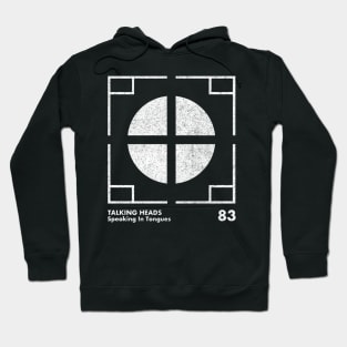 Talking Heads / Speaking In Tongues / Minimalist Graphic Artwork Design Hoodie